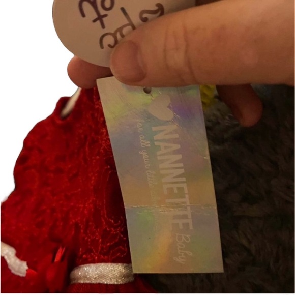 NWT-Nannette Red Dress 18 months - Picture 2 of 3